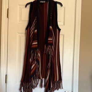 Absolutely Famous Multicolor Knit Vest